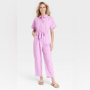 Short Sleeve Boilersuit/Jumpsuit